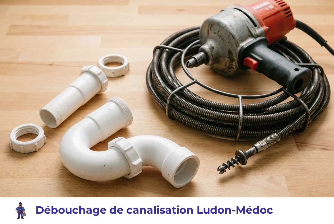 Débouchage de canalisation à Ludon-Médoc