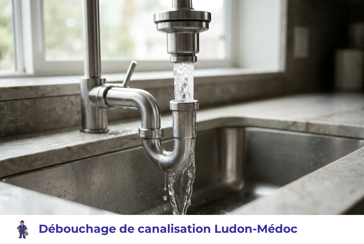 Débouchage de canalisation à Ludon-Médoc