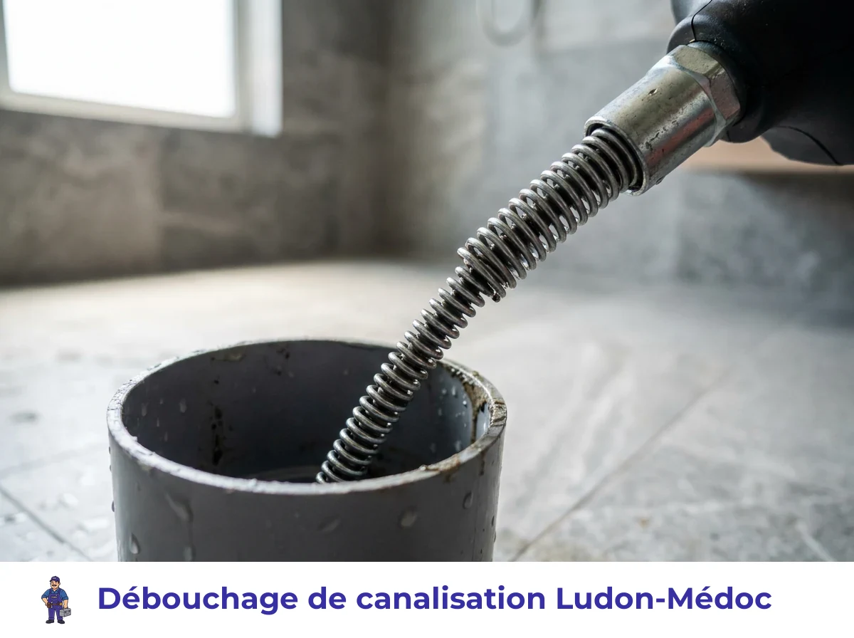 Débouchage de canalisation à Ludon-Médoc