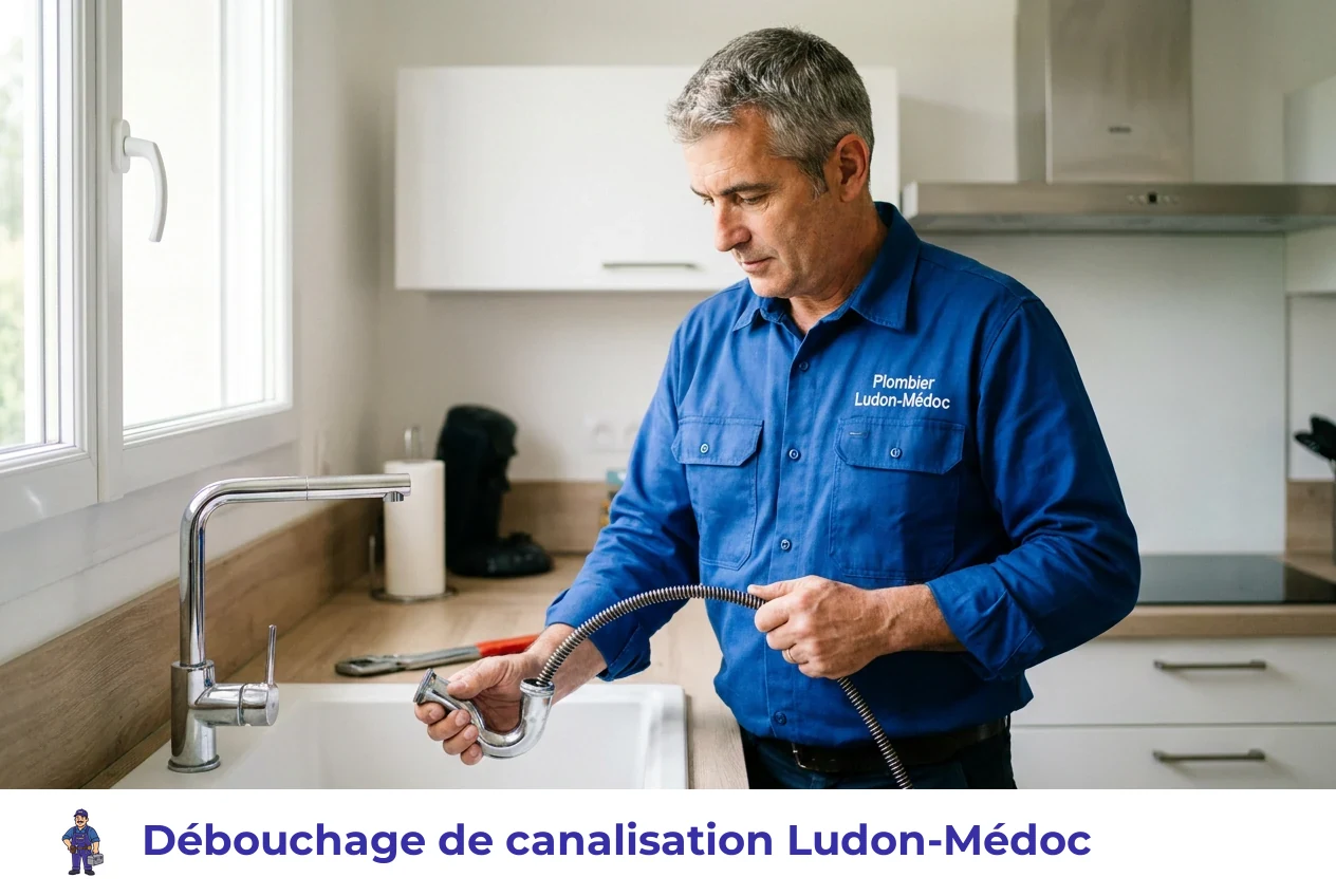 Débouchage de canalisation à Ludon-Médoc