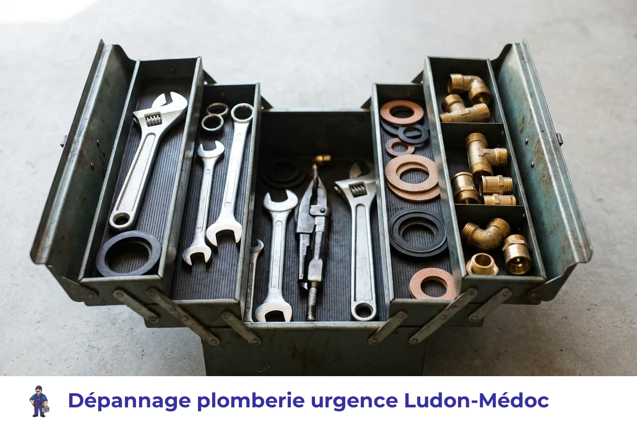 Dépannage plomberie urgence à Ludon-Médoc