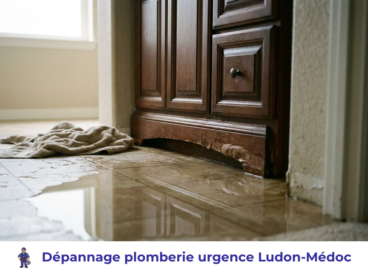 Dépannage plomberie urgence à Ludon-Médoc