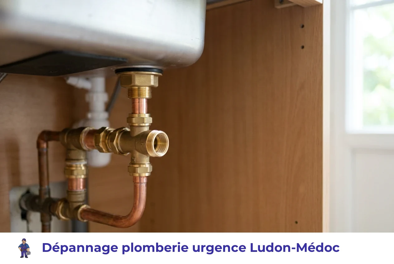 Dépannage plomberie urgence à Ludon-Médoc