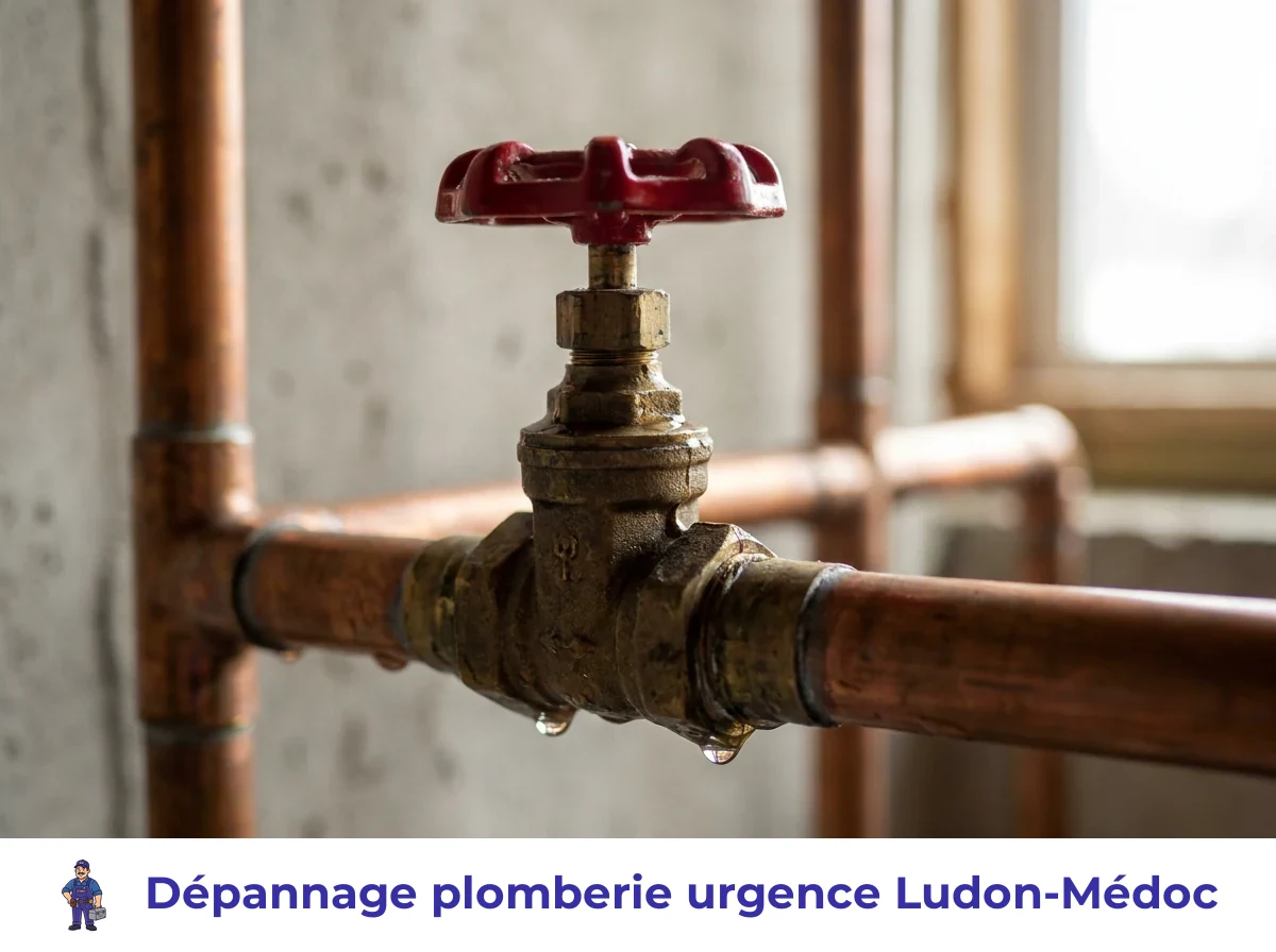 Dépannage plomberie urgence à Ludon-Médoc