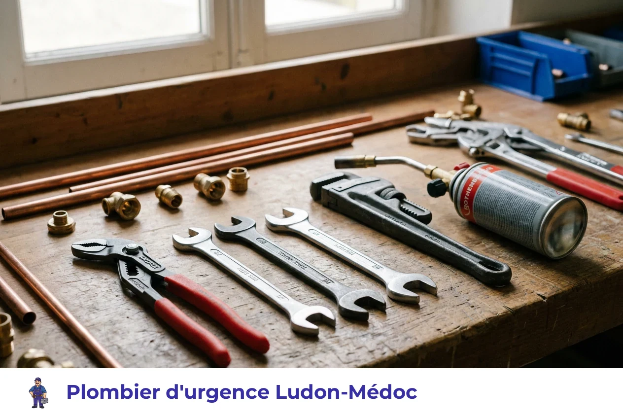 Plombier d'urgence à Ludon-Médoc
