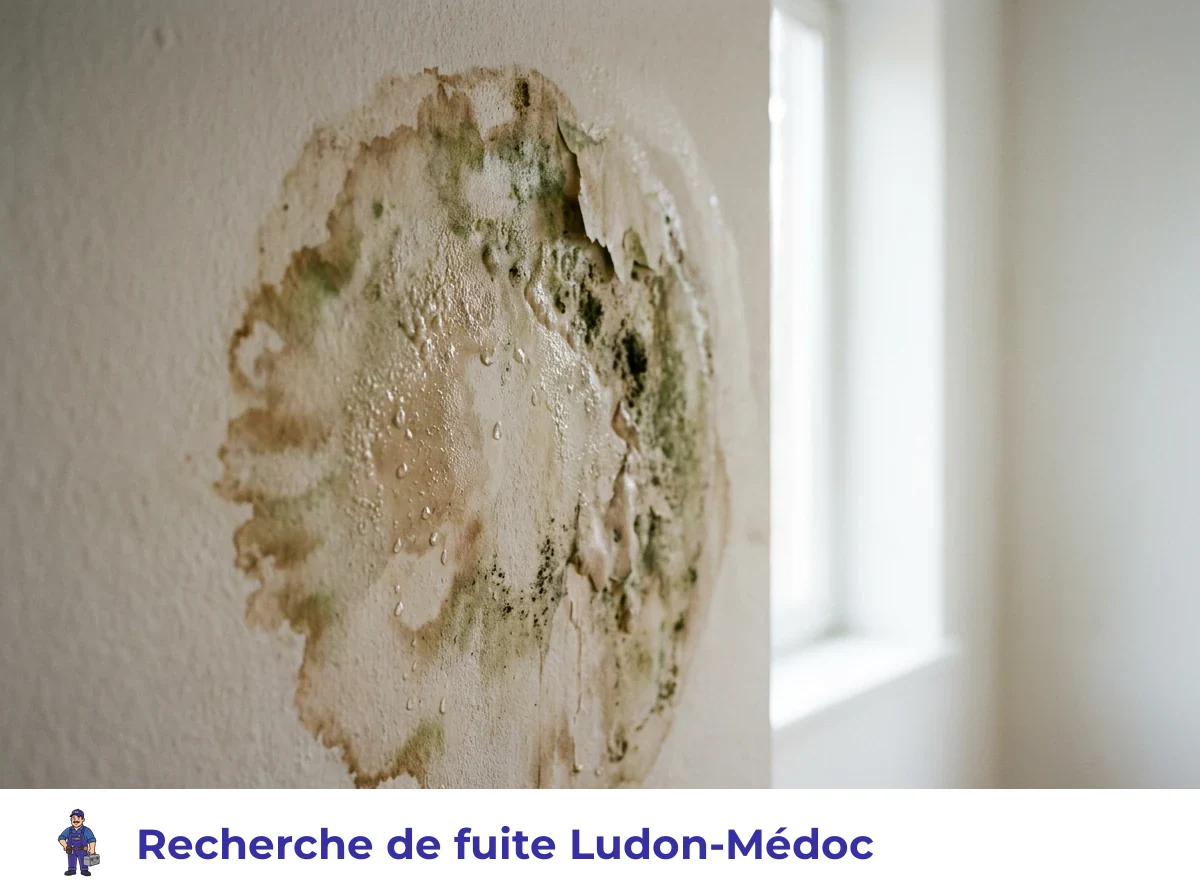 Recherche de fuite à Ludon-Médoc