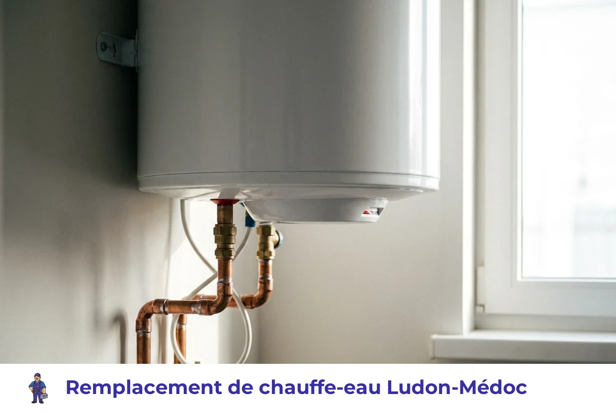 Remplacement de chauffe-eau à Ludon-Médoc
