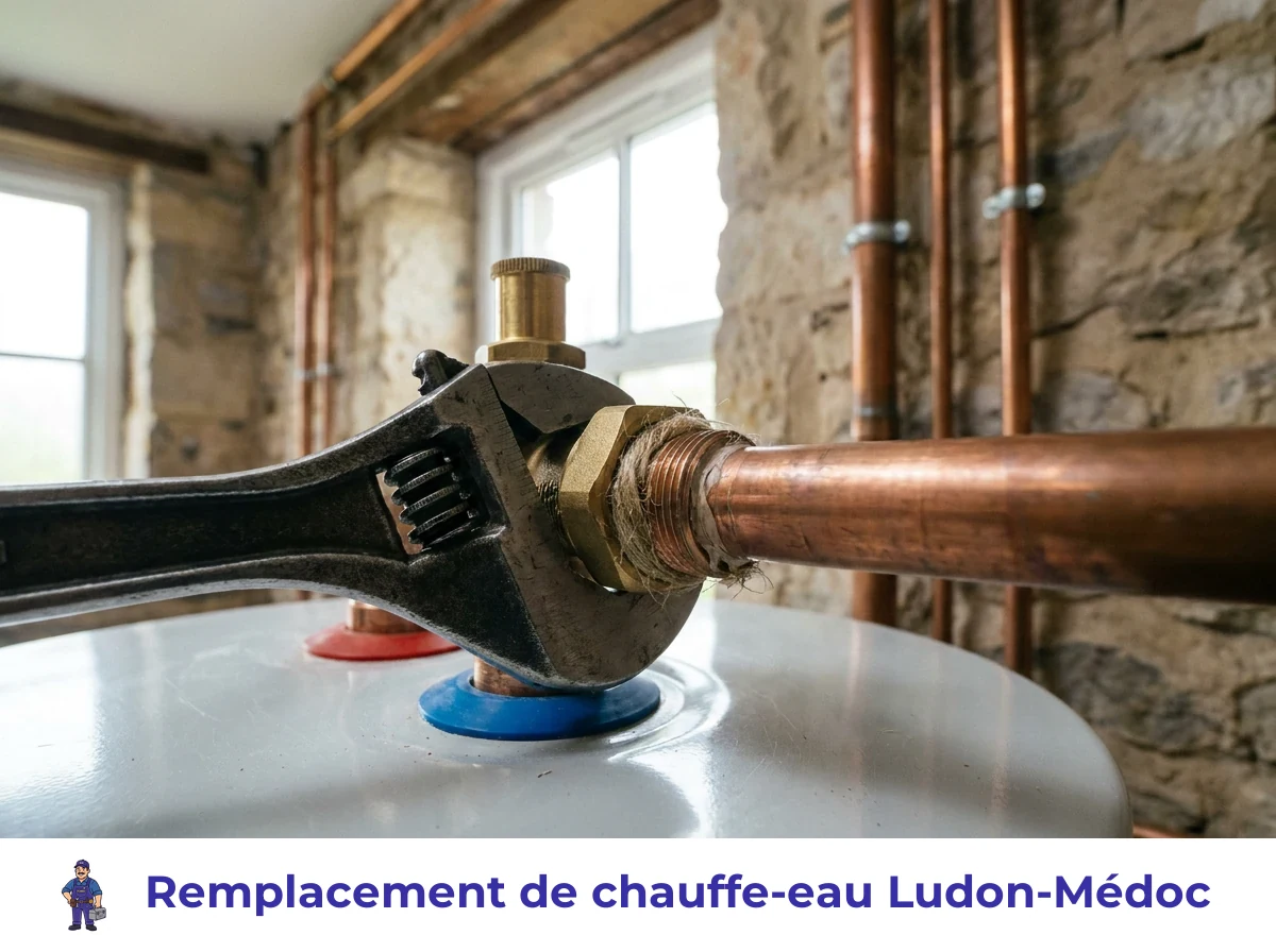 Remplacement de chauffe-eau à Ludon-Médoc