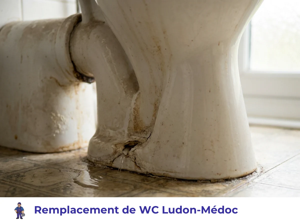 Remplacement de WC à Ludon-Médoc