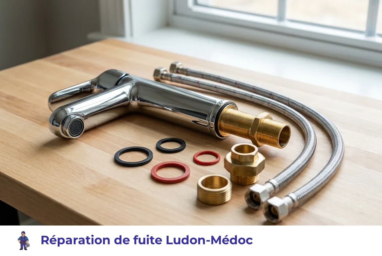 Réparation de fuite à Ludon-Médoc