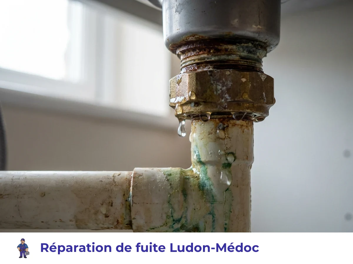 Réparation de fuite à Ludon-Médoc