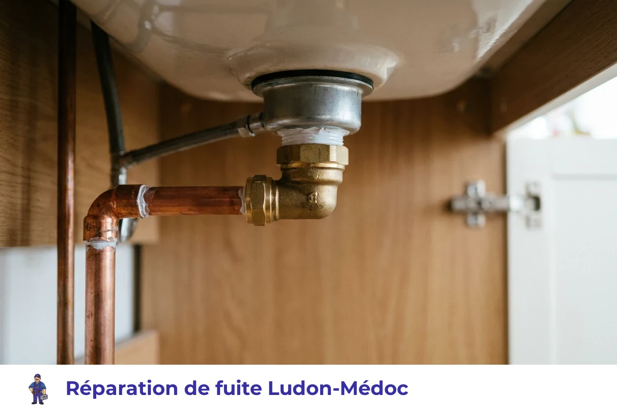 Réparation de fuite à Ludon-Médoc