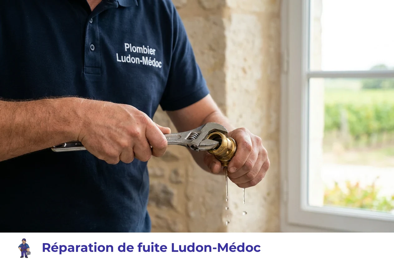 Réparation de fuite à Ludon-Médoc